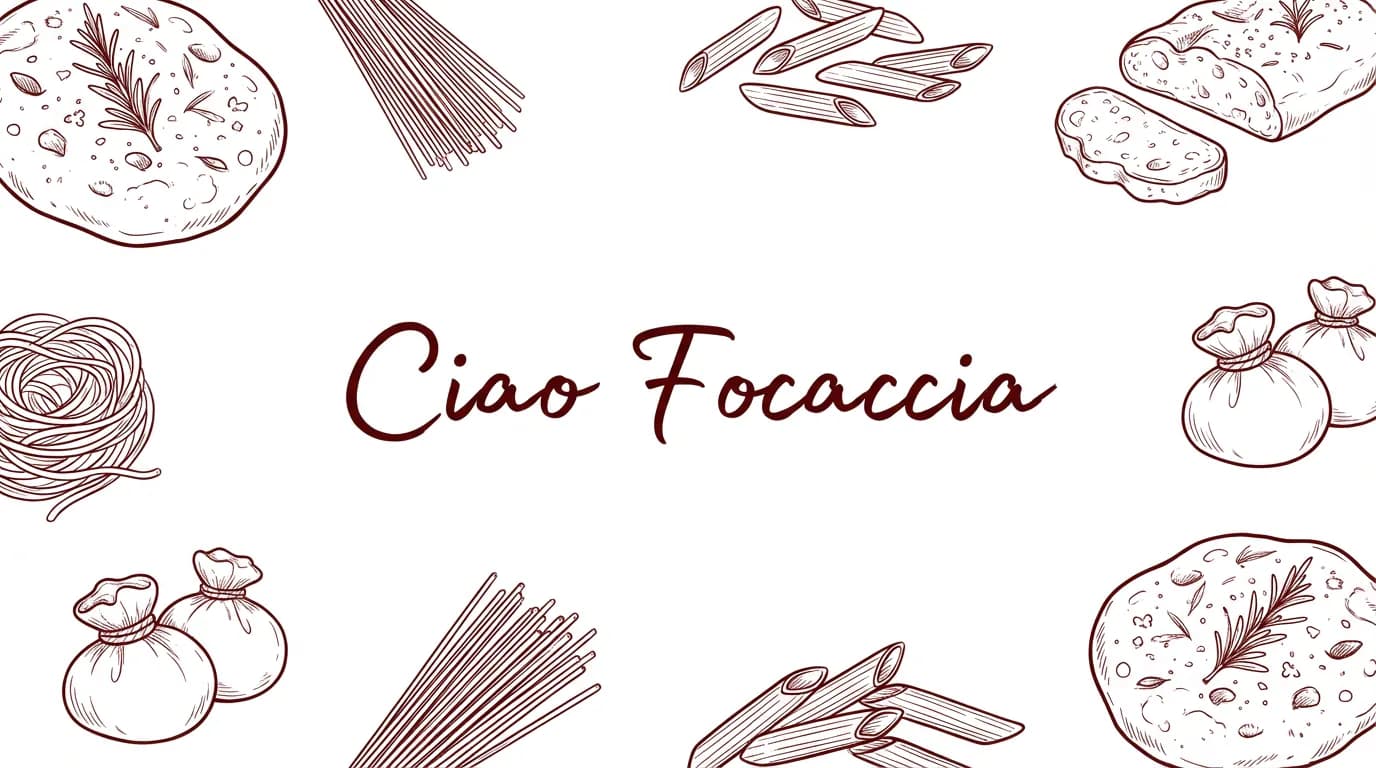 Ciao Focaccia & Burrata — Contact